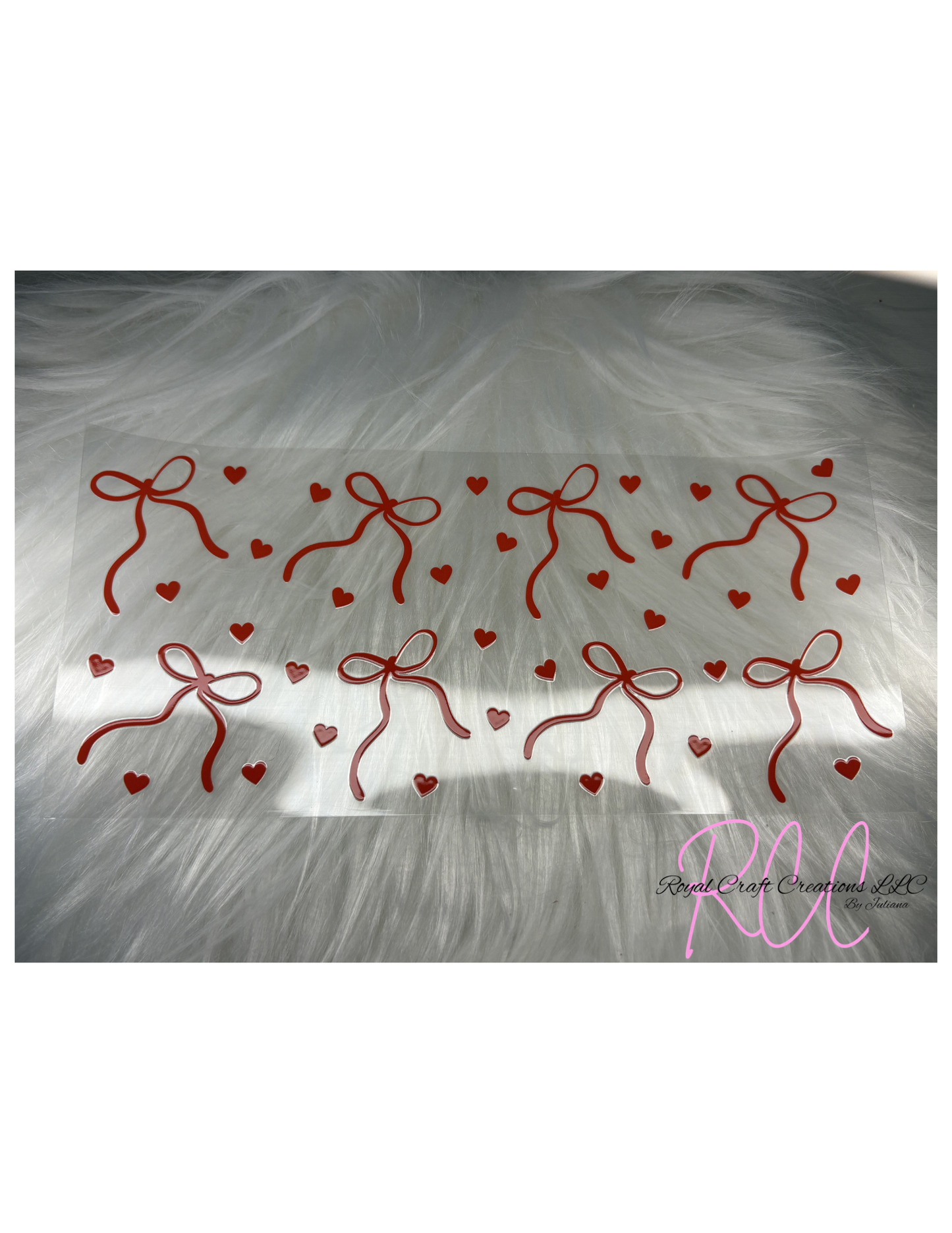 Red bows/ Red hearts