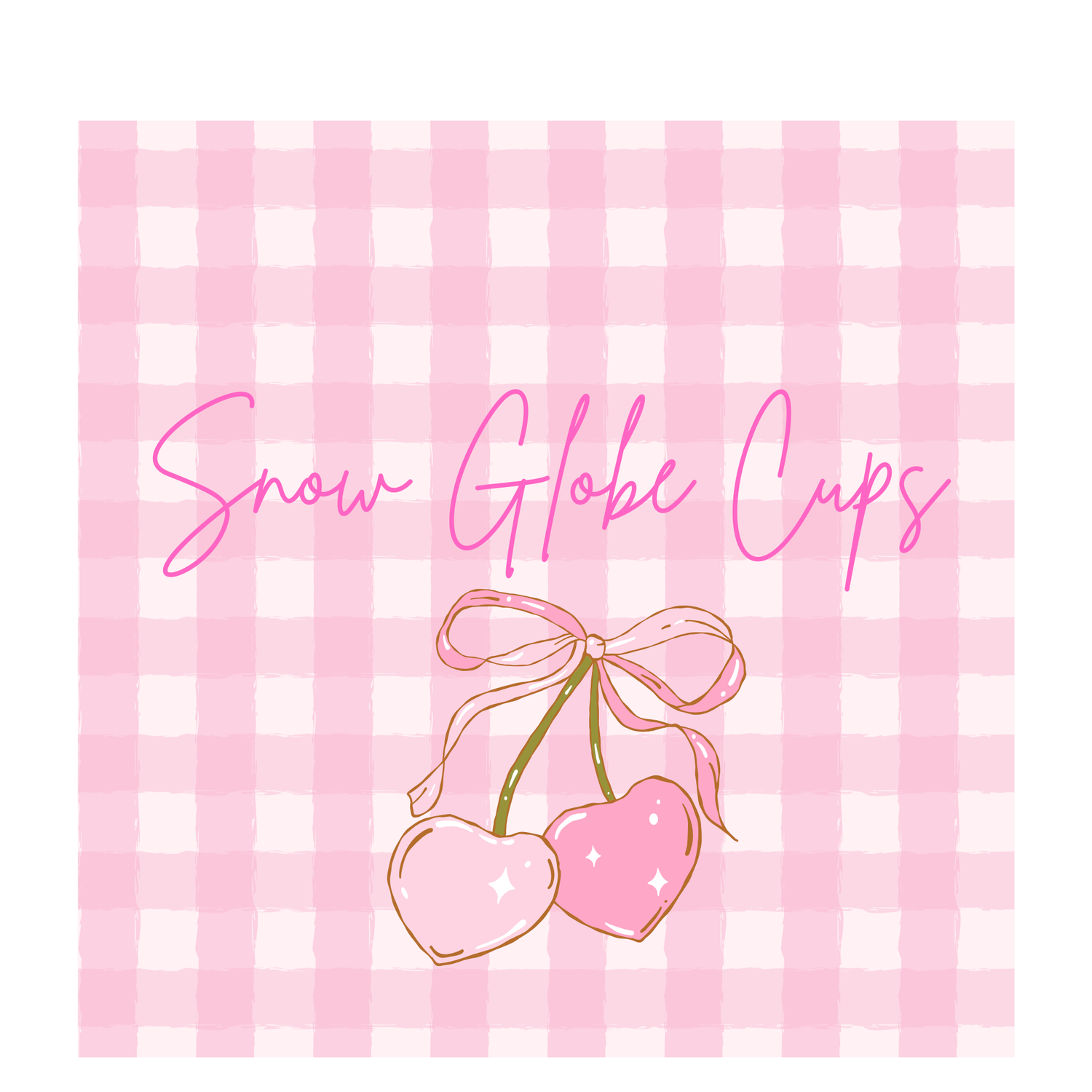 Snow Globe Cups