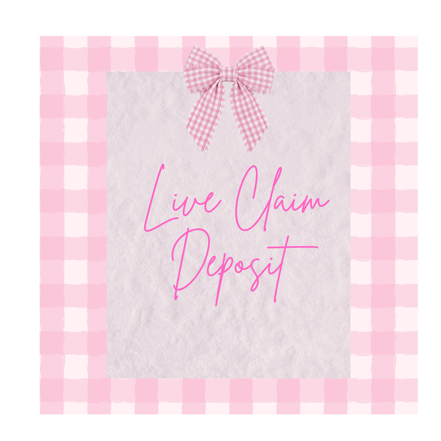 Live Claim Deposit