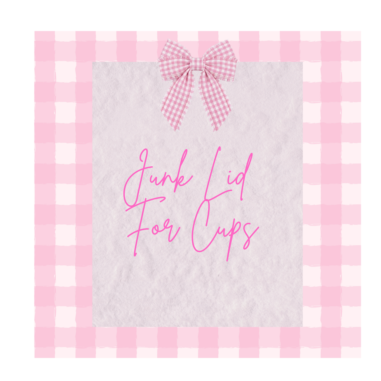 Junk Lids On Cups