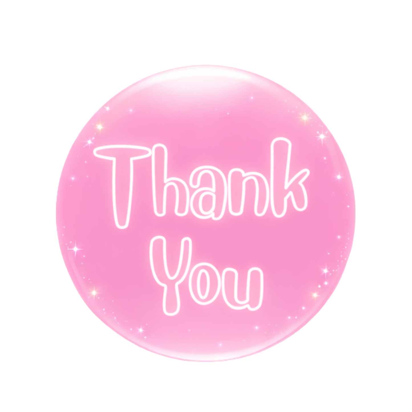 Thank You 2"Stickers